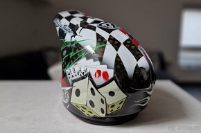 Karbonová integrální helma Troy Lee Designs D2 velikost M/L - 4