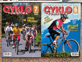 Časopisy CYKLO turistika 6 + 7 / 2000, PELOTON 4 + 5 / 2013 - 4