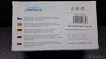Škoda Roomster Dejmek Abrex 1:43 Odtahová služba - 4