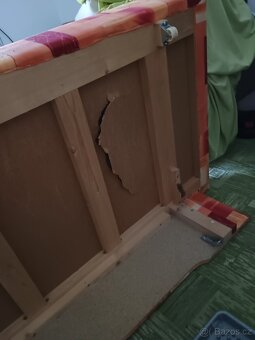 Rozkládací gauč s úložným prostorem - 4