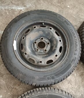 Prodám disky 5x100 R14 Zimní - 4