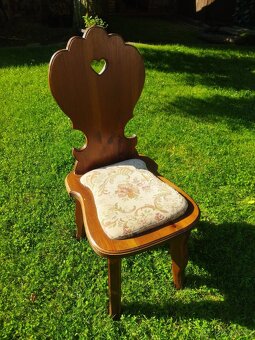 SELSKÝ STŮL, LAVICE A ŽIDLE - 4