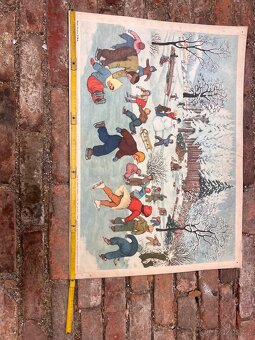 Starý školní plakát - 4