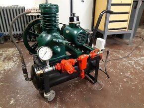 Kompresor, vzduchový, dílenský - vývěva - 4