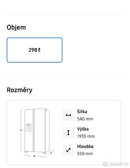Vestavná chladnička s mrazákem Samsung - 4