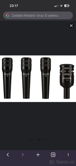 Audix DP4 sada mikrofonů pro bicí - 4