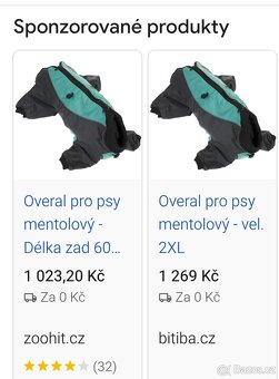 Zimní nepromokavý overal pro psa - 4