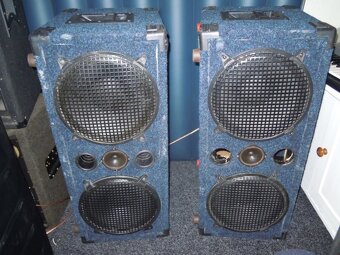 Reprobedny 2 x 12 palců a 2x400w průměr repro 30cm - 4