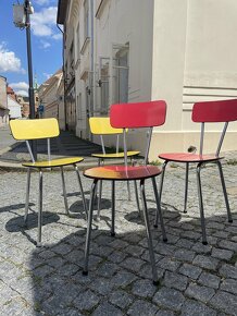 Retro jídelní židle umakart 60.léta - 4