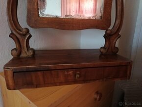 Starožitná toaletka,šperkovnice. - 4