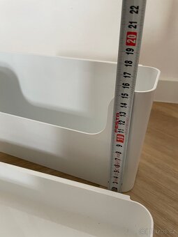 Ikea bílé doplňky na drobnosti do skříně PAX - 4