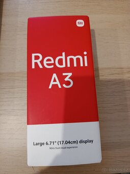 Prodám Redmi A3 3GB RAM 64GB ROM - 4