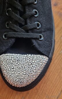 Dámské černé tenisky CONVERSE ALL STAR - 4