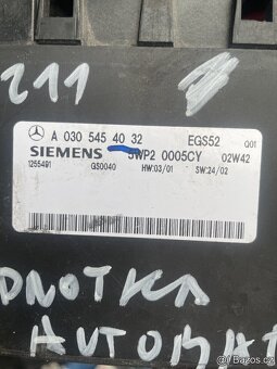Řidící jednotka převodovky Mercedes W211 S211 W203 W209 - 4