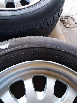 Originál BMW hliníkové ráfky+Michelin letní pneu - 4