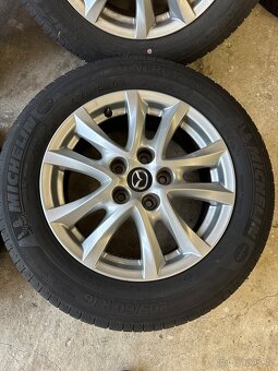 Prodám použitou letní sadu Mazda 5x114,3 205/60/16 - 4