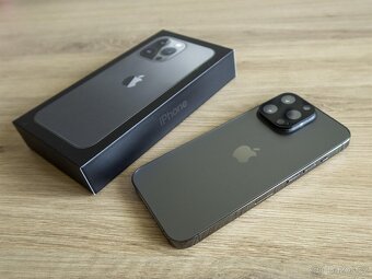 Apple iPhone 13 Pro 256GB grafitový - TOP STAV - 4