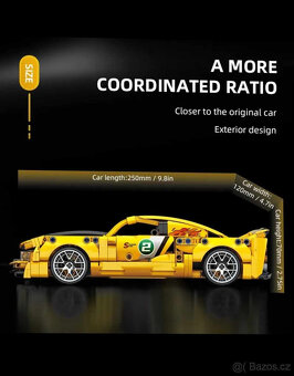 NOVÁ stavebnice závodní auto 456 dilků - 4