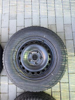 Zimní sada kol 195/65r15 8mm - 4