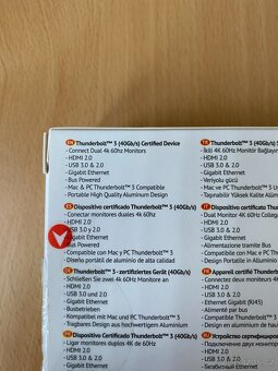 Nová mini dokovací stanice CalDigit Thunderbolt 3 - orig. b. - 4