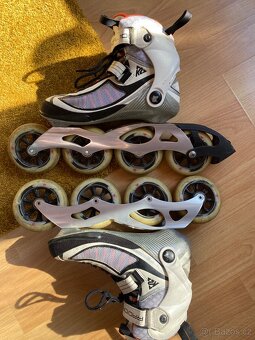 Karbonové inline brusle K2 - 4