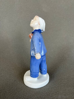 Porcelánová soška Chlapeček 16.5 cm Kodaň Bing&Grondahl - 4