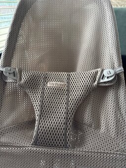 Babybjörn lehátko Bliss Grey beige Mesh, světlá konstrukce - 4