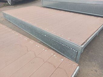 Konstrukce venkovní zahrádky 7,5 X 1,2m - 4