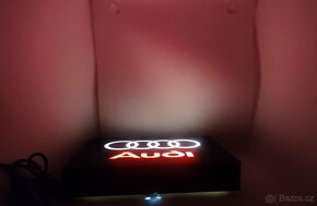 Prodám nový znak Audi s podsvětlením (led pásek) - 4