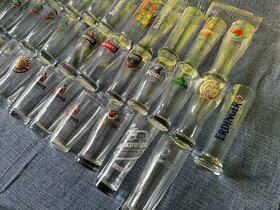 Pivní sklo, půlitry, třetinky - sbírka - 4