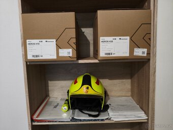 Hasičská přilba Dräger HPS 7000 Pro fluorescenční žlutá - 4