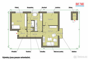 Prodej bytu 3+1, 66 m², Kralovice, ul. Alšova - 4
