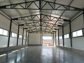 OCELOVÁ KONSTRUKCE HALY - MONTOVANÁ HALA 12x24x6m - 4
