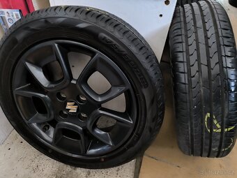 Alu kola Suzuki Ignis 4x100 r16 Originál, NOVÉ pneu8mm+TPMS - 4