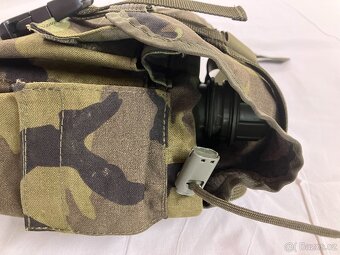 MFH pouzdro MOLLE pro láhev 1l/Utility ZELENÝ POTISK (Tactic - 4