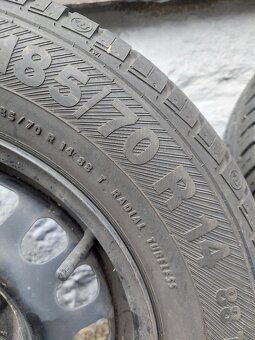 LETNÍ PNEU s DISKY 185/70 R 14 88T - 4