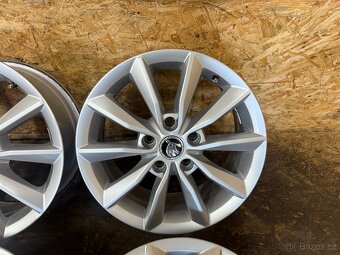 ALU KOLA ŠKODA OCTAVIA 6.5Jx16H2 ET46 5X112 5E0601025B - 4