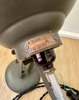 Stará INDUSTRIÁLNÍ lampa BAG polohovací FUNKČNÍ - 4