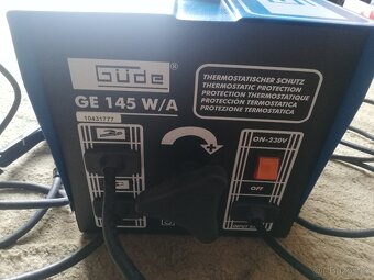 SVÁŘEČKA, trafo GUDE GE 145 W/A, včetně elektrod různé síly, - 4