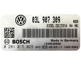 Řídící jednotka motoru 03L907309 CBAB VW Passat B6 r.v. 2009 - 4