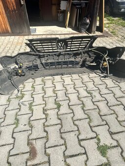 Přední nárazník VW Passat B6 komplet s maskou - 4