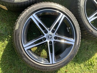Original Alu kola Mercedes A, B, C, CLA; 225/45/18 zimní - 4