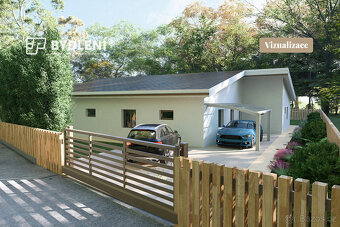 Prodej pozemku se základovou deskou, Bystřany - 4