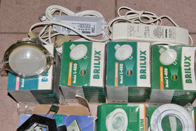 Velká sada světel / bodovky, žárovky - 4