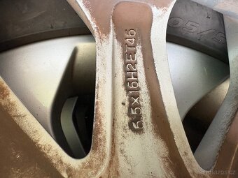 Alu kola orig.VW 5X112,6.5X16H2 ET-46,205/55/16 - 4
