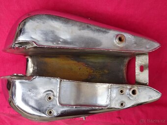 NSU 201/251 - chromovaná nádrž + víčko - 4