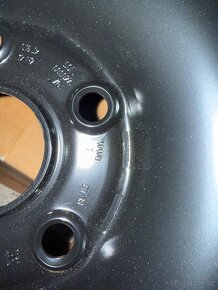 Plechovy disk skoda nový R17 vhodné na rezervu kodiaq ap - 4