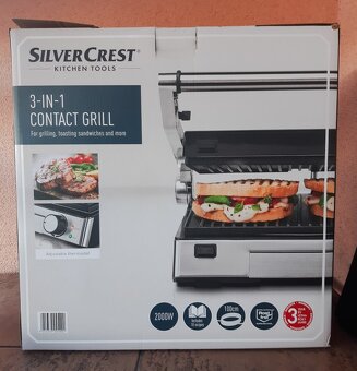 KONTAKTNÍ GRIL 3v1 SILVERCREST®
- 4