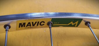 zapletená kola Mavic MA2, náboje Dura Ace - 4