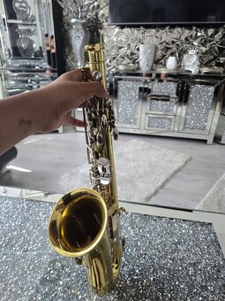 Alt saxofon B&S Bundy II – po generálce, nový lak i podlep - 4